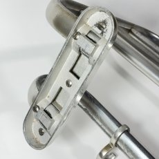 画像9: 1930's German “Art Deco” Aluminum Shelf + Hanger Rack (9)