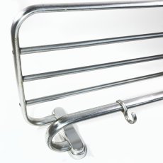 画像10: 1930's German “Art Deco” Aluminum Shelf + Hanger Rack (10)
