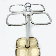 画像2:  🍀Four-leaf Clover🍀   1930's German Art Deco Umbrella Stand (2)