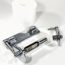 画像9: ★Heavy Solid Brass★  1910-20's Toilet Paper Holder (9)
