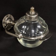 画像1: ★WEST DISINFECTING CO. NEW YORK★　 1900's "N.Y." Glass Liquid Soap Dispenser (1)