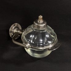 画像3: ★WEST DISINFECTING CO. NEW YORK★　 1900's "N.Y." Glass Liquid Soap Dispenser (3)
