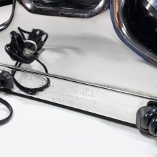 画像10: - 実働品 - （ひかり電話可） Early 1950's U.S.ARMY Chromed Telephone  ★BLACK × SILVER★ (10)