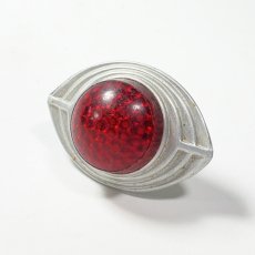 画像1: 1960’s ⚡️Cat Eye⚡️ Motorcycle License Plate Reflector (1)