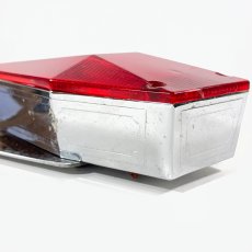 画像6: ⚡️D.S.C.⚡️  1970's “Coffin” Tail Light  w/ Original Backing Plate (6)
