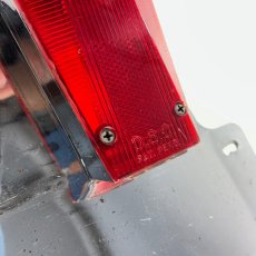 画像2: ⚡️D.S.C.⚡️  1970's “Coffin” Tail Light  w/ Original Backing Plate (2)