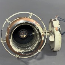 画像7: 1930's "Shabby" Caged Porch Lamp  (7)