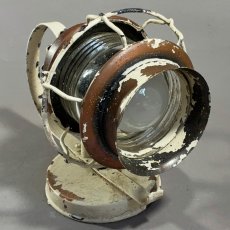 画像4: 1930's "Shabby" Caged Porch Lamp  (4)
