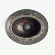 画像5: 1940's ★Republic Pig Iron★ Pen Stand (5)
