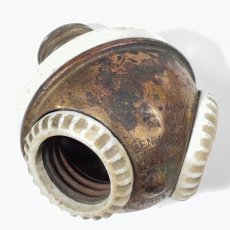 画像2: 1900-10’s "Benjamin" Double Socket Splitter (2)