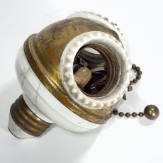 画像4: 1900-10’s "Benjamin" Double Socket Splitter (4)