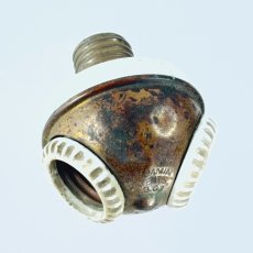 画像1: 1900-10’s "Benjamin" Double Socket Splitter (1)
