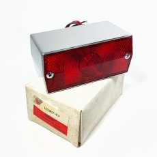 画像1: ⚡️ Dixie ⚡️  1970's Square Tail Light  -＊N.O.S.＊- (1)