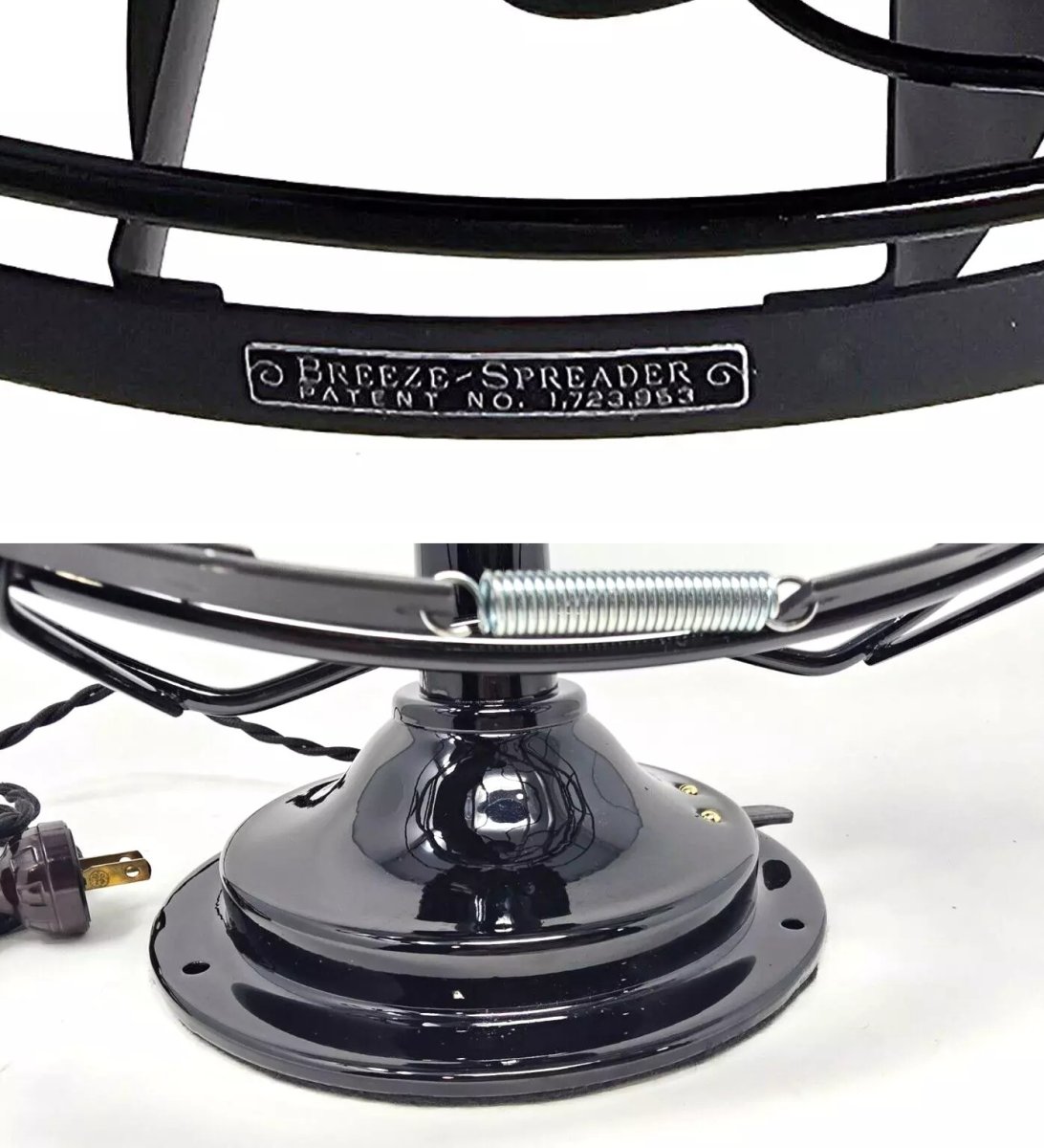 画像10: ★PRIVATE COLLECTION★　  “Fully Restored”　 Early-1930's 12" Victor Breeze Spreader Fan (10)