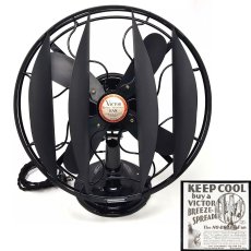画像1: ★PRIVATE COLLECTION★　  “Fully Restored”　 Early-1930's 12" Victor Breeze Spreader Fan (1)