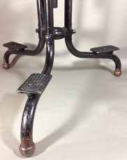 画像5: ★PRIVATE COLLECTION★　  【WOOD ＆ BLACK METAL】　 1910-20’s Factory Stool (5)