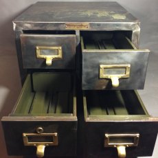 画像7: ★PRIVATE COLLECTION★　  ★Nathional Accounting Co.★　 4-Drawer Cabinet (7)