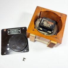 画像11: 1930's ★Art-Deco★ Wood Desk Clock (11)