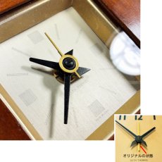 画像4: 1930's ★Art-Deco★ Wood Desk Clock (4)