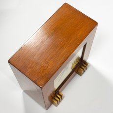 画像7: 1930's ★Art-Deco★ Wood Desk Clock (7)