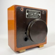 画像10: 1930's ★Art-Deco★ Wood Desk Clock (10)