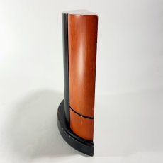 画像5: ★Seth Thomas★   1980's “Art-Deco” Wood Table/Desk Clock (5)