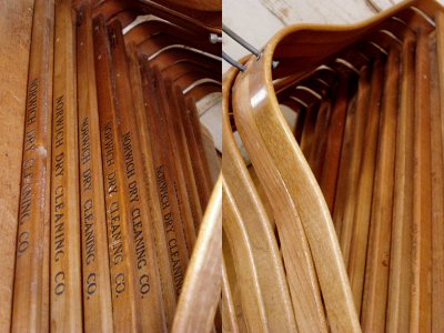 画像3: 11-sets Bentwood "Advertising" Hanger 