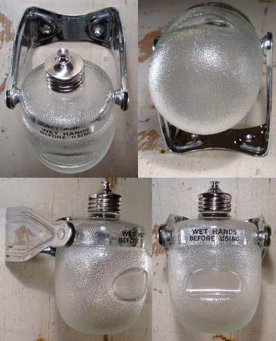 画像1: "HORTON" Glass Liquid Soap Dispenser