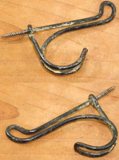 画像1: Black Steel Wire "Hat＆Jacket" Hook