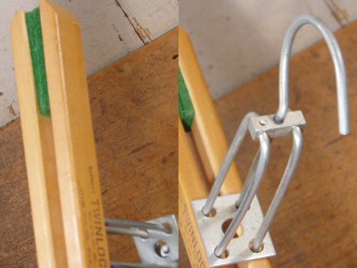 画像3: "Advertising" Wood Skirt/Trousers Hanger