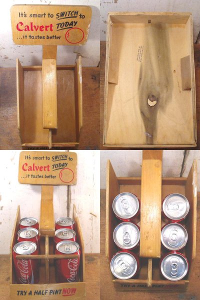 画像3: "Calvert Whiskey" Wood Display Rack