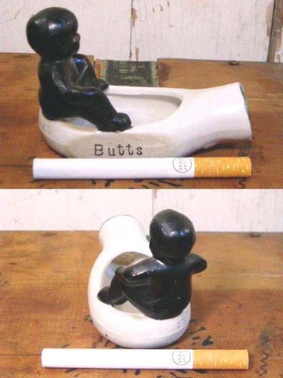 画像1: 50's "Black Baby" on Ashtray