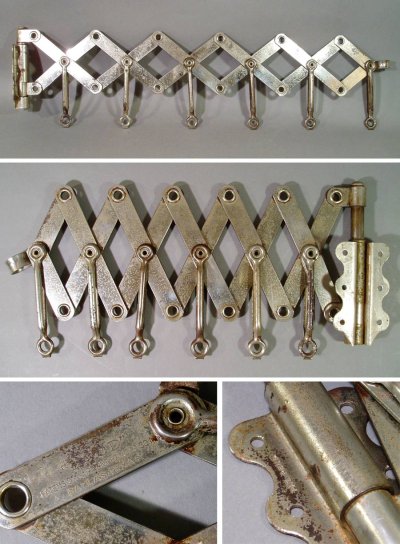 画像1: 1920's "EXTENSION" Steel Garment Hanger Rack