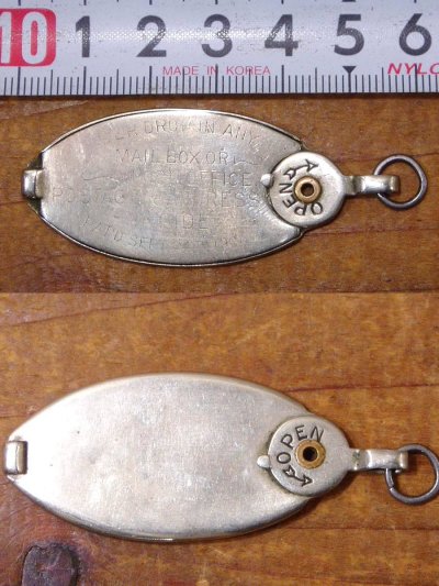 画像3: 1900-20's "Return" Key Fob