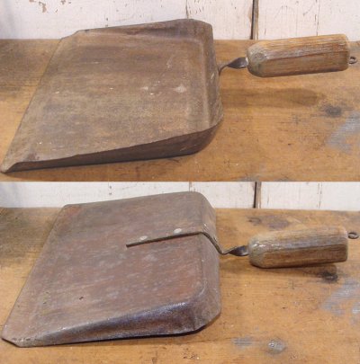 画像1: Around 1900's "SHABBY" Country Dustpan