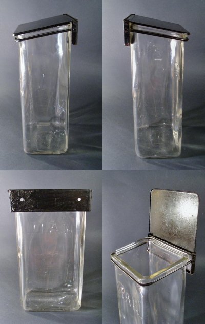 画像2: 1930-40's Wall Mount "VISIBLE" Glass MAIL BOX