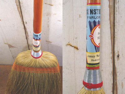 画像1: 【DEAD-STOCK】1940-50's “Parlor” Long Broom