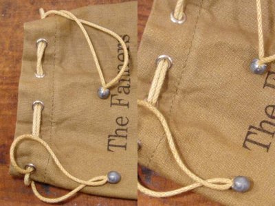 画像2: 1930〜40's "Advertising" Canvas Money Bag