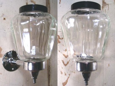 画像1: Wall Mount "Glass" Liquid Soap Dispenser