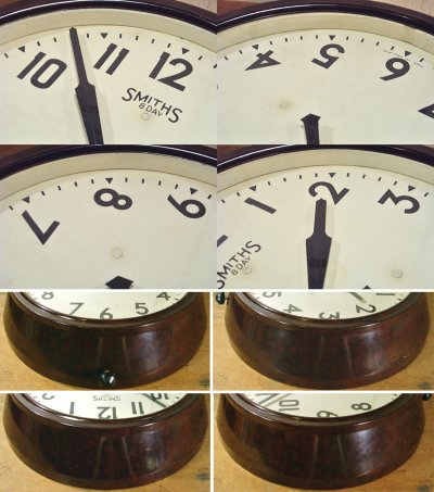 画像3: 1930-40's "SMITHS" Bakelite Wall Clock