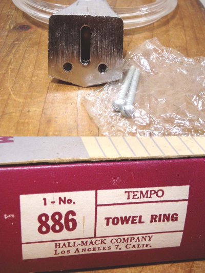 画像3: 1950's "Chrome" Towel Ring【Dead-Stock】