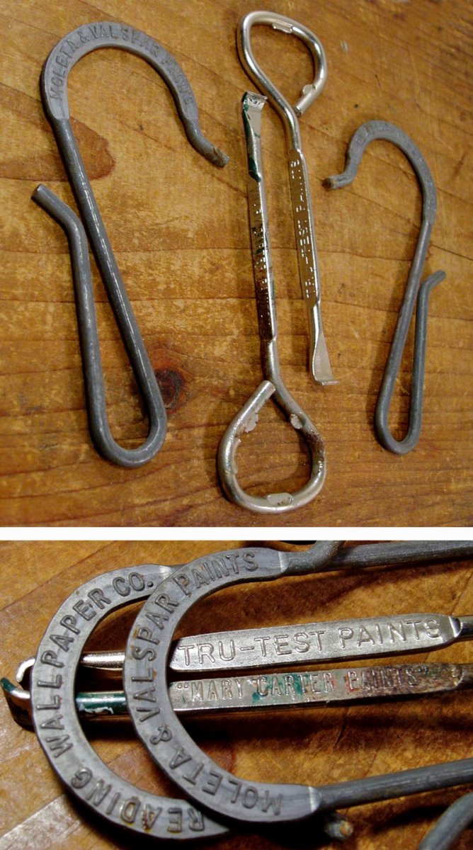 画像1: 1930-1940's Advertising Steel " S " Hook SET (1)