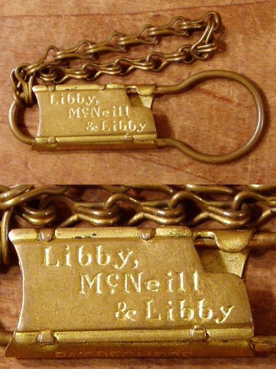 画像1: "BRASS" Advertising Key Ring