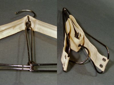 画像2:  2- Sets  Steel Wire Folding Hangers