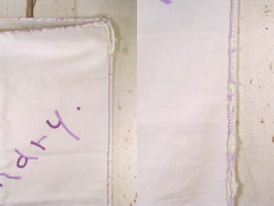 画像2: Hand Made＆Stitch Linen "Laundry" Bag
