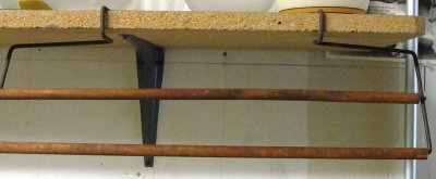 画像2: Country "Wire＆Wood" Towel Drying Bar