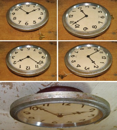 画像2: 1930's French "Art Déco" Wall Clock