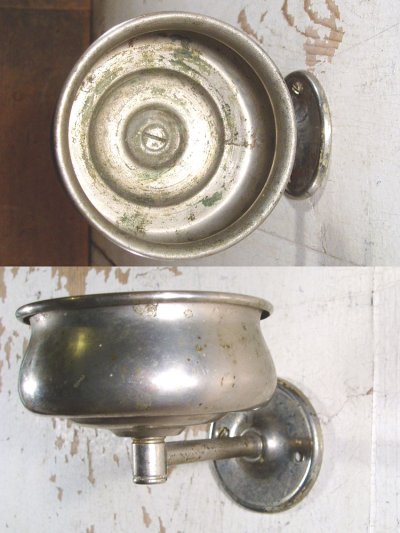 画像1: 1920-30's "Nickel plated" Cup Holder