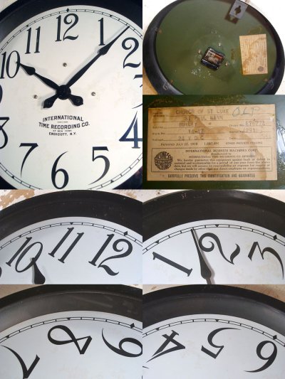 画像2: 1930's N.Y. "IBM" Gallery Wall Clock