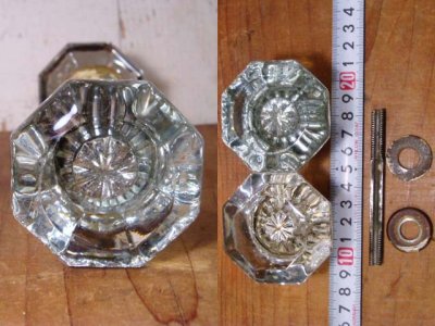 画像1: 1920's "Glass" Doorknob